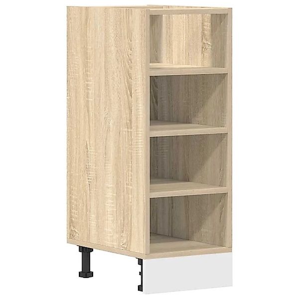 vidaXL Unterschrank Riga Sonoma-Eiche 30x44,5x81,5 cm Holzwerkstoff 854195 günstig online kaufen