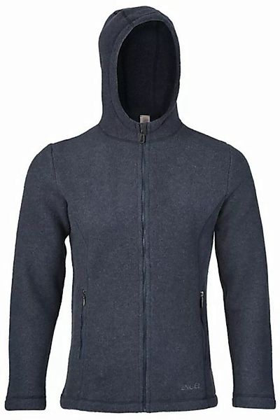 Engel Wolljacke Jacke mit Kapuze Merino Wollfleece günstig online kaufen