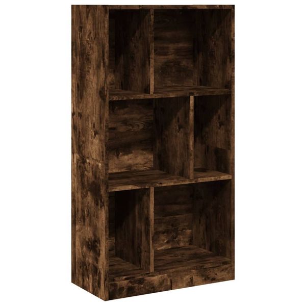 vidaXL Bücherregal Bücherregal Räuchereiche 57x28,5x107,5 cm günstig online kaufen