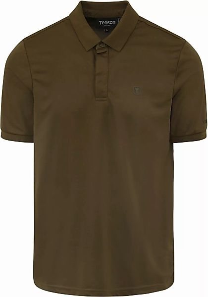 Tenson Poloshirt Txlite Olivgrün - Größe L günstig online kaufen