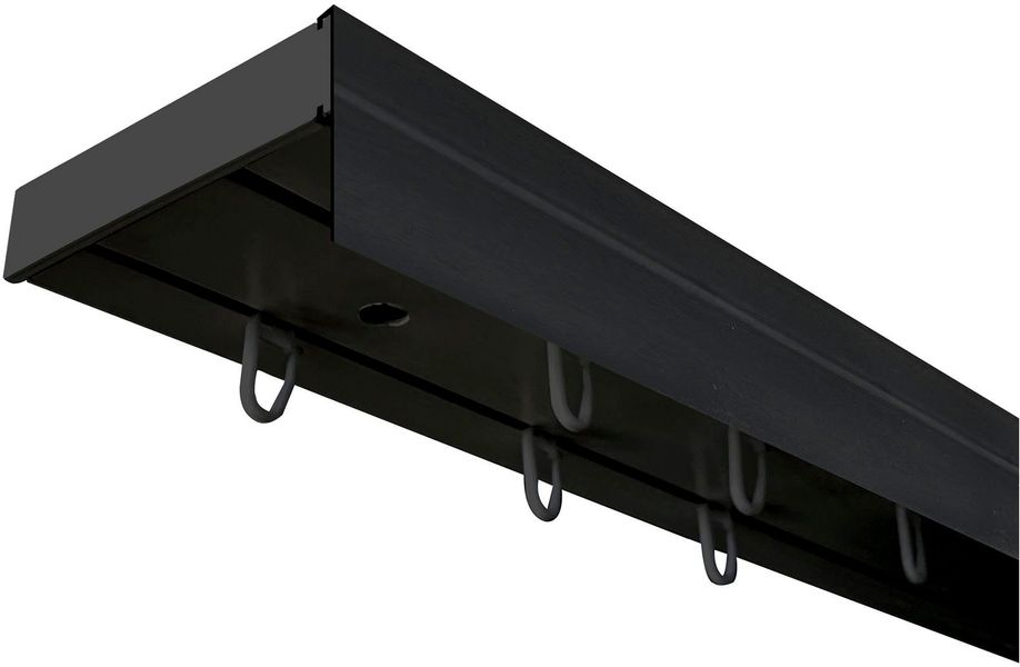 SN DECO GROUP Gardinenschiene "Vorhangschiene SH (1) mit Blende 5 cm" 2 läu günstig online kaufen