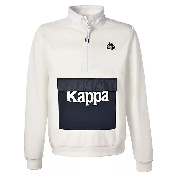 Kappa If Authentic Collar Pullover 2XL White Natural / Navy günstig online kaufen