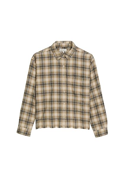 Marc O'Polo Langarmbluse aus weichem Bio-Baumwoll-Flanell günstig online kaufen