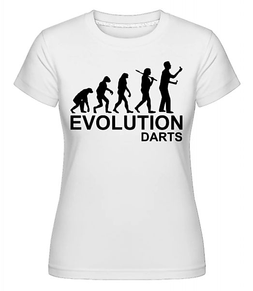 Darts Of Evolution · Shirtinator Frauen T-Shirt günstig online kaufen