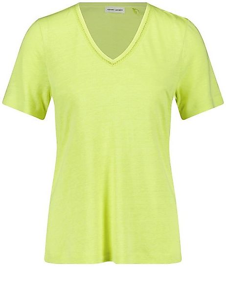 GERRY WEBER Shirtbluse T-Shirt aus Viskkose-Leinen-Mischung günstig online kaufen