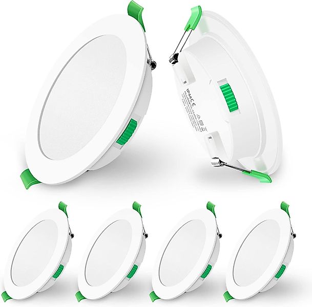 ALUSSO LED Einbaustrahler 6er-Set, Decken Leuchte, günstig online kaufen