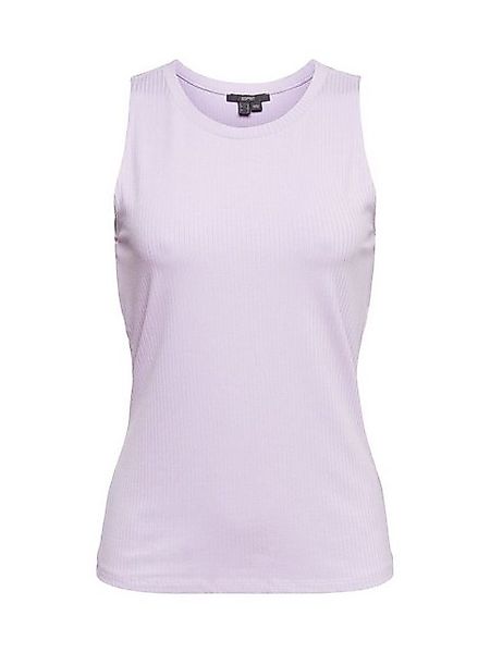Esprit Collection T-Shirt Tanktop aus Rippstrick, LENZING™ ECOVERO™ (1-tlg) günstig online kaufen
