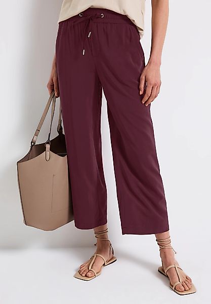 STREET ONE Stoffhose "Style Emee", mit elastischem Bund mit Tunnelzug günstig online kaufen