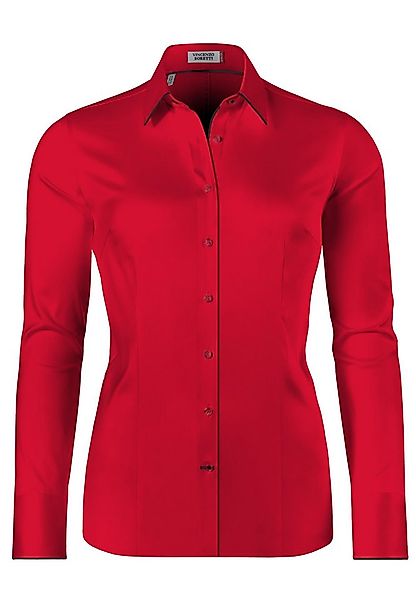 Vincenzo Boretti Klassische Bluse tailliert stretch günstig online kaufen