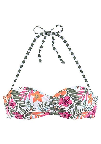 Venice Beach Bandeau-Bikini-Top Summer, mit geraffter Mitte günstig online kaufen