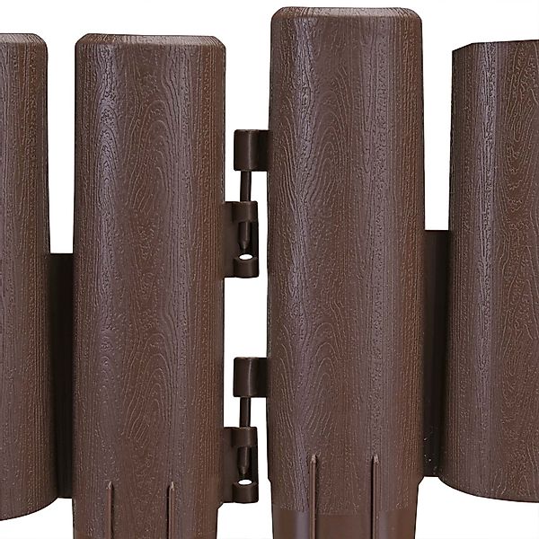 Beeteinfassung 3er-Set Braun 6,72m günstig online kaufen