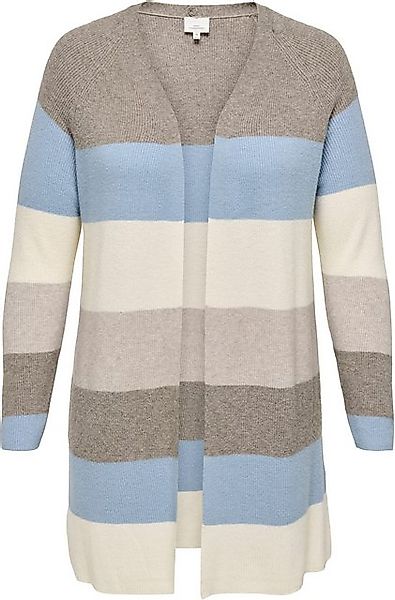 ONLY CARMAKOMA Strickjacke CARATIJA L/S STRIPE CARDIGAN KNT günstig online kaufen