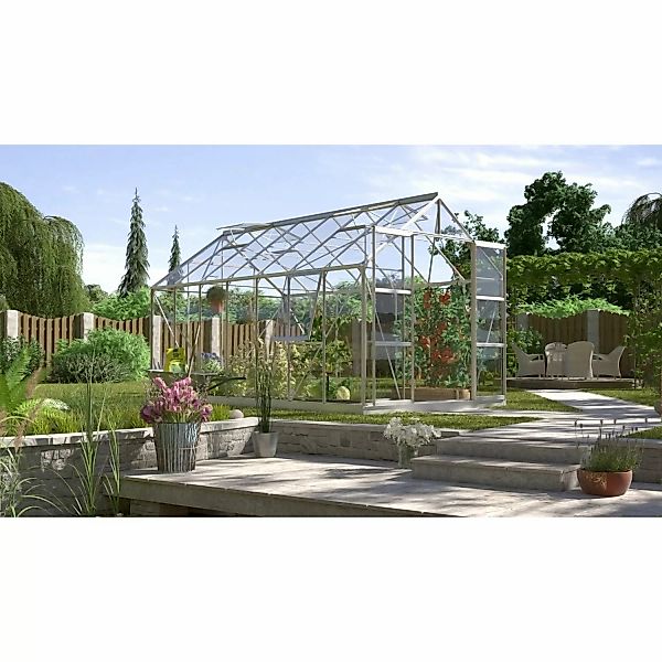 Vitavia Gewächshaus Jupiter 11500 Alu 11,5 m² inkl. Fundament günstig online kaufen