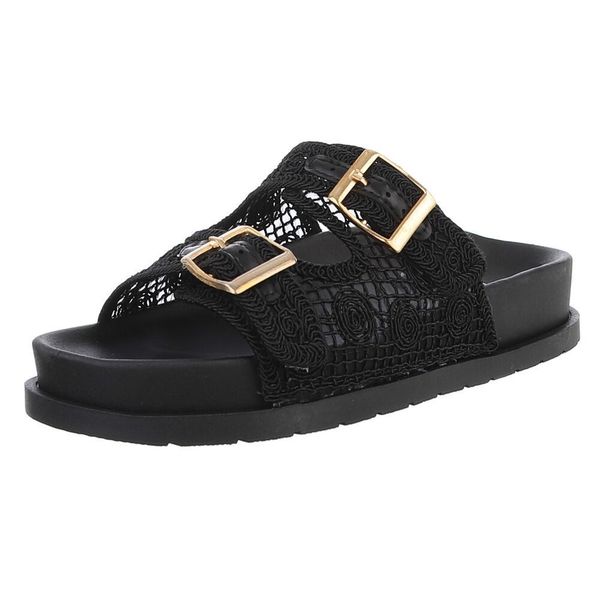 Ital-Design Elegante Damen-Sandalen mit verstellbaren Riemen günstig online kaufen