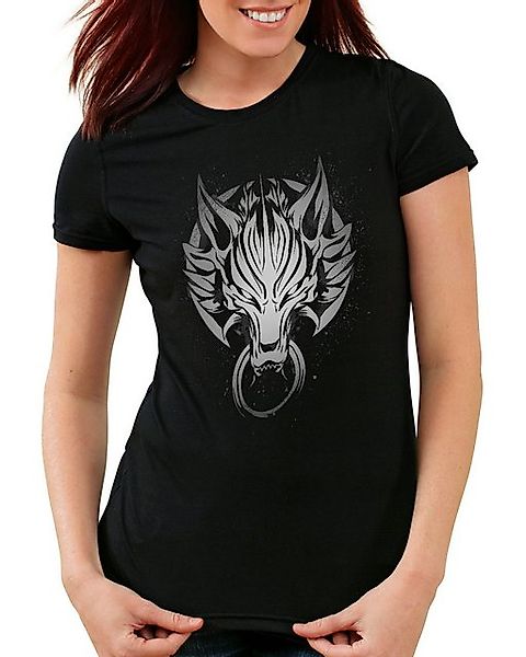 style3 T-Shirt Wolf Icon final fantasy 7 VII rebirth chocobo remake günstig online kaufen