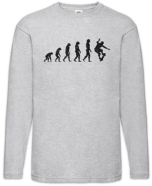 Urban Backwoods Langarmshirt Skater Evolution Langarm T-Shirt Skateboard Sk günstig online kaufen