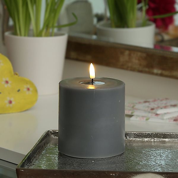 Deluxe Homeart LED-Kerze Mia Echtwachs Deluxe günstig online kaufen