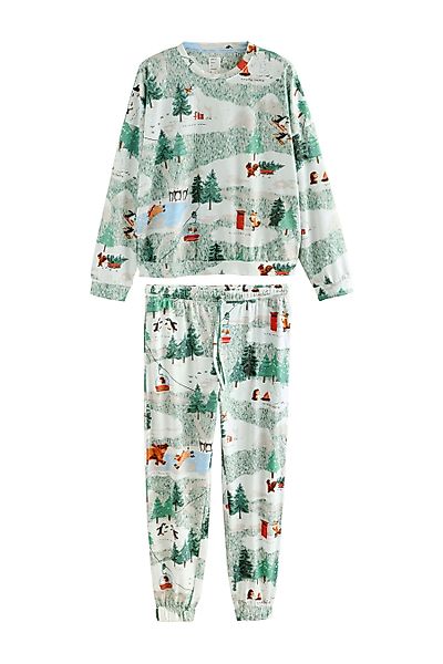 Next Pyjama Langärmeliger Pyjama (2 tlg) günstig online kaufen