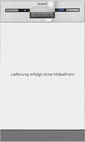exquisit teilintegrierbarer Geschirrspüler "EGSP2109-EB-030E" 9 Maßgedecke günstig online kaufen