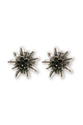 Alpenflüstern Ohrhänger-Set Ohrstecker - STRASS-EDELWEISS II günstig online kaufen
