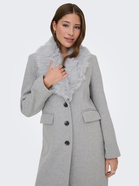 ONLY Langmantel ONLANNIE LIFE FUR COLLAR günstig online kaufen