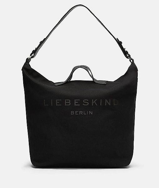 Liebeskind Berlin Schultertasche Hobo, Große Tasche aus Canvas günstig online kaufen