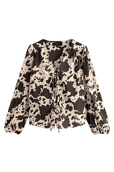Next Langarmbluse Langärmlige Bluse zum Binden – Petite (1-tlg) günstig online kaufen