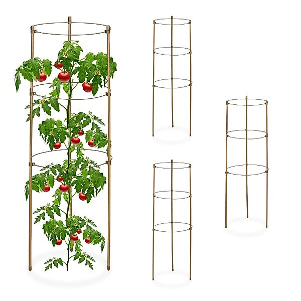 relaxdays Rankhilfe 60 cm 4er Set günstig online kaufen