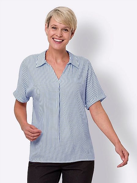 Sieh an! Klassische Bluse Schlupfbluse . günstig online kaufen