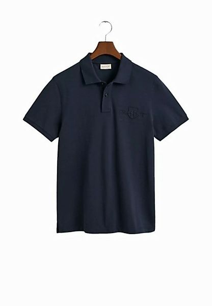 Gant Poloshirt Poloshirt Reg Tonal Shield Kurzarmshirt (1-tlg) günstig online kaufen