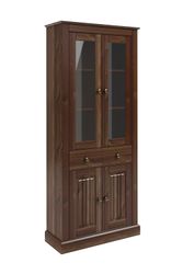 Home affaire Vitrine "Liotta" Mit 2 Glastüren und 1 Schublade günstig online kaufen