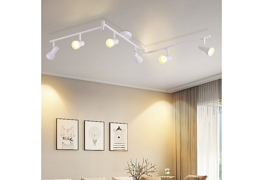 Nettlife Deckenstrahler Schwarz Innen GU10 Deckenleuchte 1/2/3 Flammig Flur günstig online kaufen