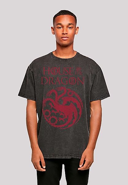 F4NT4STIC T-Shirt "House Of The Dragon Targaryen Crest Logo" Premium Qualit günstig online kaufen
