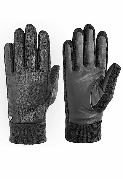 PEARLWOOD Strickhandschuhe "NICK", weiches Fleecefutter, Elastischer Strick günstig online kaufen