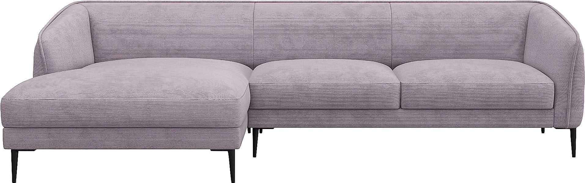 FLEXLUX Ecksofa »Belle Designsofa, L-Form, B/T 288/149 cm«, Skandinavisches günstig online kaufen