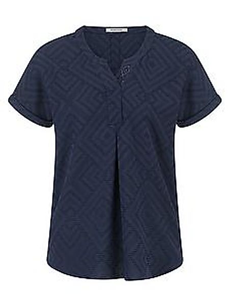 Long-Bluse Peter Hahn blau günstig online kaufen