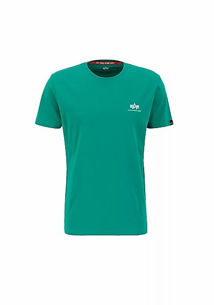 Alpha Industries T-Shirt "Alpha Industries Men - T-Shirts Basic T Small Log günstig online kaufen