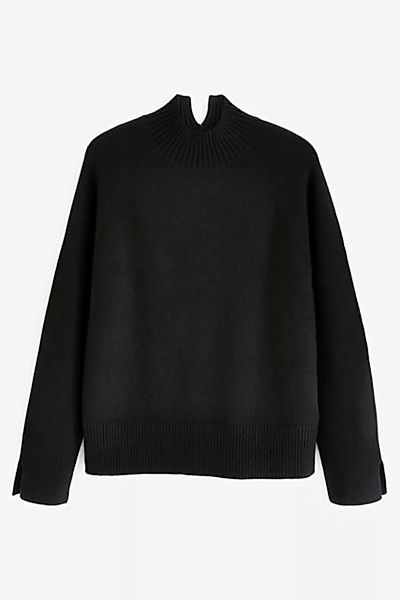 Next Stehkragenpullover Premium-Pullover aus Kaschmir mit Stehkragen (1-tlg günstig online kaufen