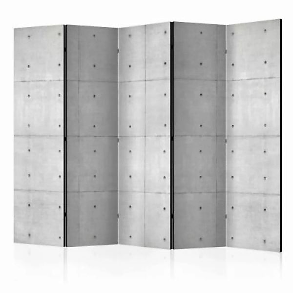 artgeist Paravent Domino II [Room Dividers] grau Gr. 225 x 172 günstig online kaufen