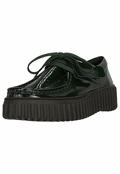 Clarks Schnürschuh "Torhill Bee" mit gerippter Laufsohle günstig online kaufen