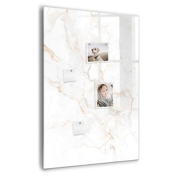 Tulup Magnettafel Aus Glas Eleganter Marmor 70x100 cm Whiteboard Magnetisch günstig online kaufen