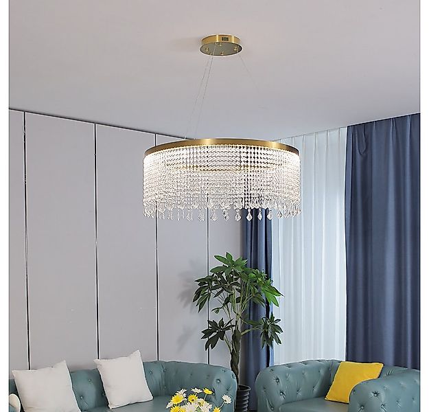 Eurotondisplay LED Pendelleuchte LED Pendelleuchte Hängelampe Fernbedienung günstig online kaufen