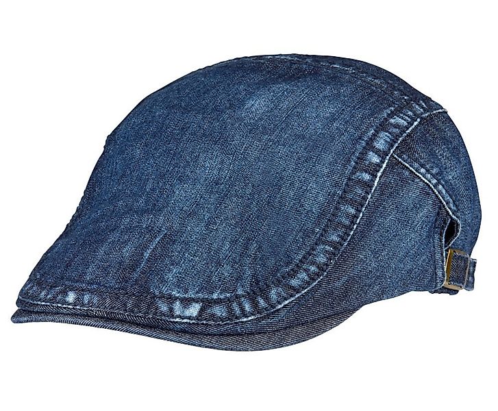 Cool4 Flat Cap Schiebermütze DENIM Jeans Verstellbar günstig online kaufen