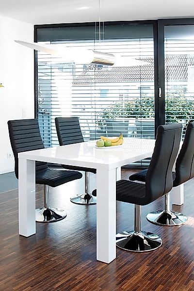 SalesFever Essgruppe »Luton - Stilvoller Esstisch inkl. Stühle« Set, 5 Stk. günstig online kaufen