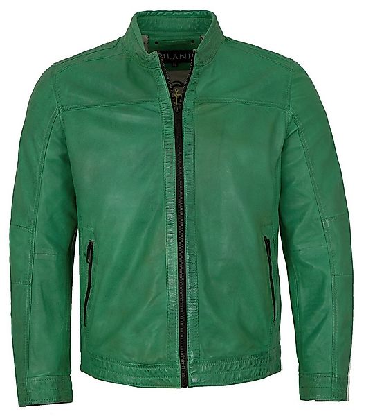 Jilani Lederjacke Ragon-2 Jilani - Herren Lederjacke Lammnappa grün günstig online kaufen