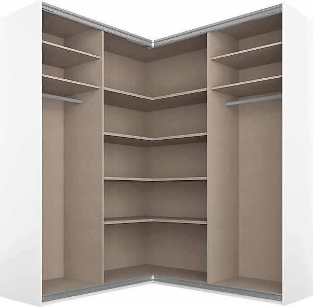 rauch Schwebetürenschrank "Kleiderschrank Garderobe Eckkleiderschrank QUADR günstig online kaufen