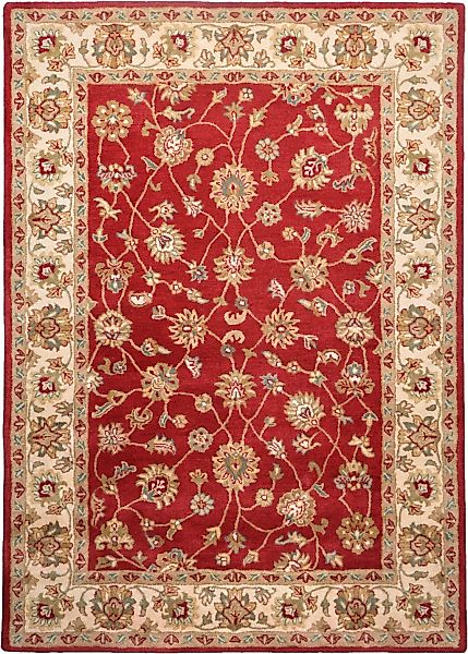 THEKO Wollteppich "Royal Ziegler 503" rechteckig 14 mm Höhe reine Wolle, ha günstig online kaufen