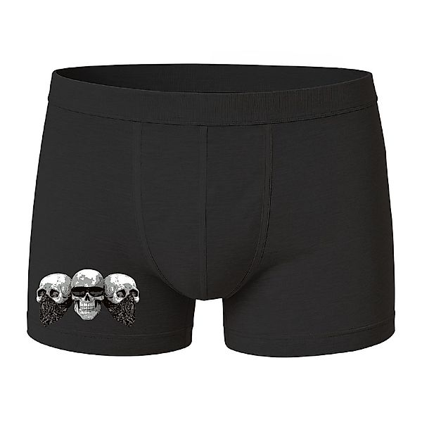 deinshirt Boxershorts Boxershorts die drei Totenköpfe günstig online kaufen