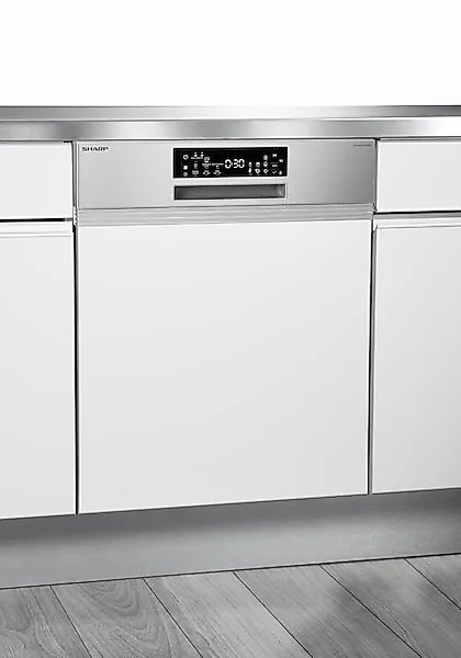 Sharp teilintegrierbarer Geschirrspüler »QW-NA25GS44BS-DE« 14 Maßgedecke günstig online kaufen