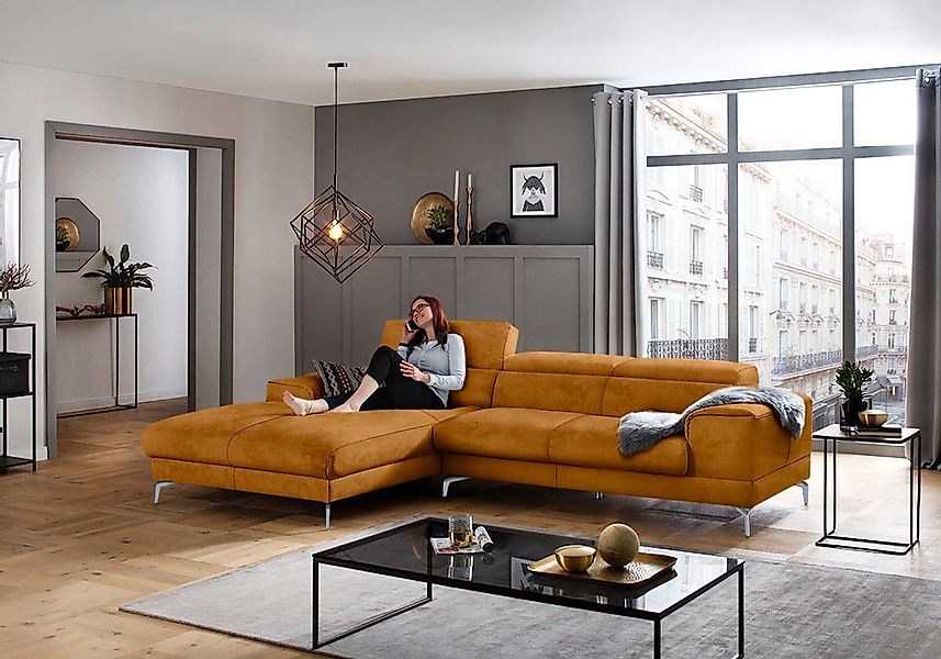 W.SCHILLIG Ecksofa »piedroo, Designsofa mit tollem Sitzkomfort, bequem und günstig online kaufen